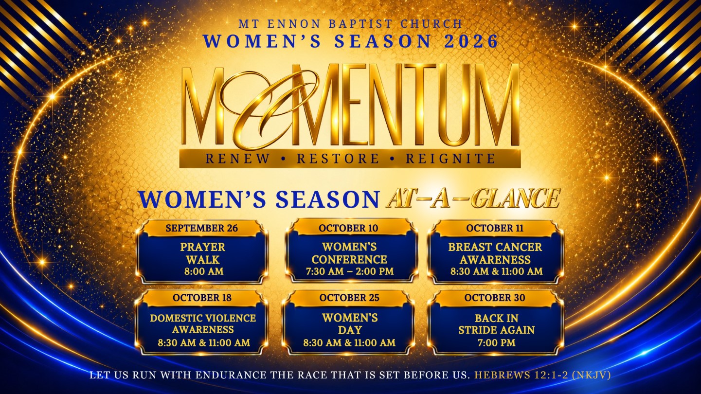 Women's Season At-A-Glance